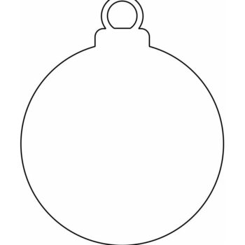 Intra απο ξύλο plywood 3mm-4mm πάχος – Κενό χριστουγεννιάτικο μπιχλιμπίδι στολίδι 40x45 cm INTRAVECTRY-MY545319 - Image 4