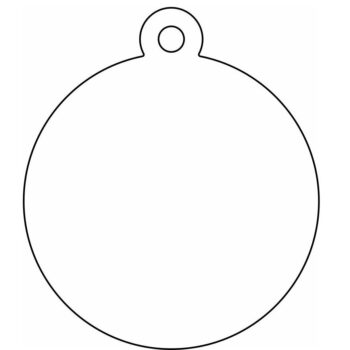 Intra απο ξύλο plywood 3mm-4mm πάχος – Κενό ξύλινο χριστουγεννιάτικο μπιχλιμπίδι 15x20 cm INTRAVECTRY-MY552613 - Image 4