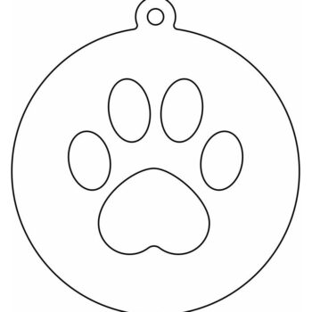 Intra απο ξύλο plywood 3mm-4mm πάχος – Μπιχλιμπίδι εκτύπωσης ποδιών 15x15 cm INTRAVECTRY-MY553175 - Image 4