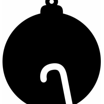 Intra απο ξύλο plywood 3mm-4mm πάχος – Μπιχλιμπίδι με χριστουγεννιάτικο δέντρο από ζαχαροκάλαμο 40x45 cm INTRAVECTRY-MY548948 - Image 3