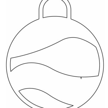 Intra απο ξύλο plywood 3mm-4mm πάχος – Χριστουγεννιάτικη Διακοσμητική Μπάλα 15x20 cm INTRAVECTRY-MY553223 - Image 4