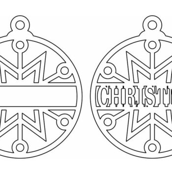 Intra απο ξύλο plywood 3mm-4mm πάχος – Εξατομικευμένη Χριστουγεννιάτικη διακόσμηση 40x40 cm INTRAVECTRY-MY553274 - Image 4