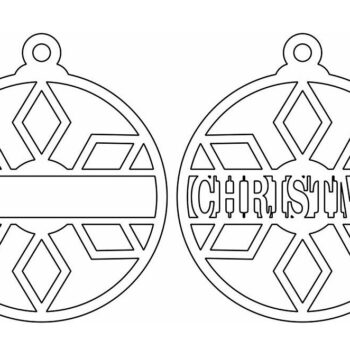 Intra απο ξύλο plywood 3mm-4mm πάχος – Εξατομικευμένο στολίδι από νιφάδες χιονιού 20x25 cm INTRAVECTRY-MY545398 - Image 4