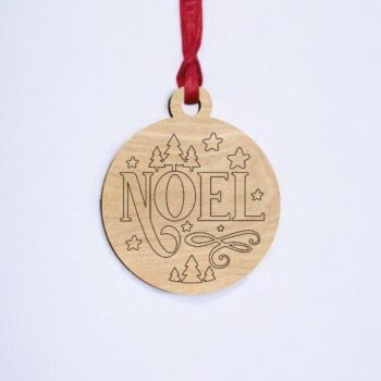 Intra απο ξύλο plywood 3mm-4mm πάχος – Διακόσμηση Χριστουγεννιάτικου Δέντρου Noel 35x40 cm INTRAVECTRY-MY553296 - Image 2