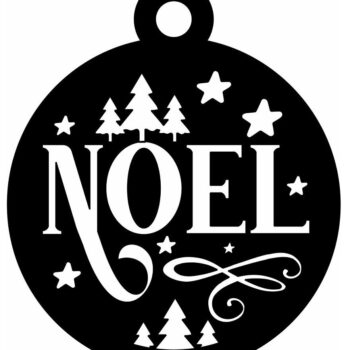 Intra απο ξύλο plywood 3mm-4mm πάχος – Διακόσμηση Χριστουγεννιάτικου Δέντρου Noel 35x40 cm INTRAVECTRY-MY553296 - Image 3