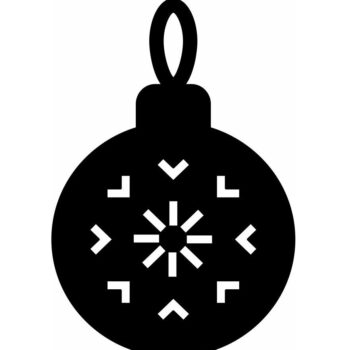 Intra απο ξύλο plywood 3mm-4mm πάχος – Χριστουγεννιάτικο στολίδι για διακοπές 15x15 cm INTRAVECTRY-MY552727 - Image 2