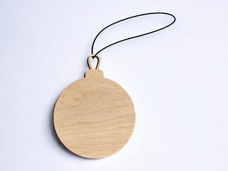 Intra απο ξύλο plywood 3mm-4mm πάχος – Κενό μπιχλιμπίδι χειροτεχνίας Χριστουγέννων 40x45 cm INTRAVECTRY-MY559713