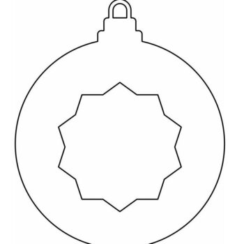 Intra απο ξύλο plywood 3mm-4mm πάχος – Μπιχλιμπίδι με 10 μυτερά αστέρια 25x30 cm INTRAVECTRY-MY552739 - Image 3