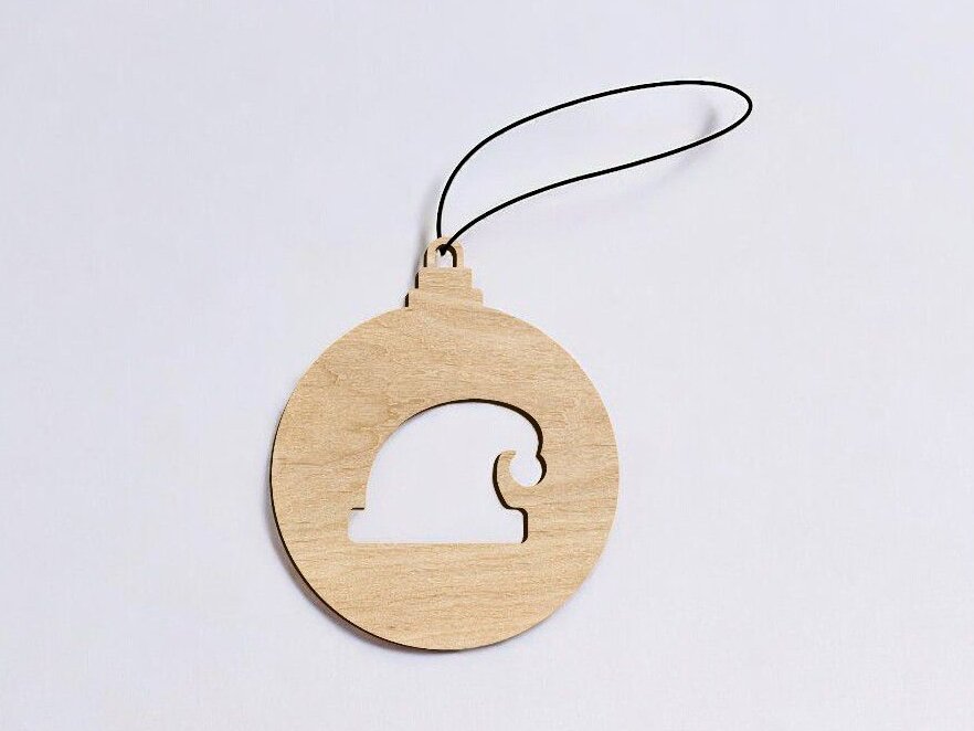 Intra απο ξύλο plywood 3mm-4mm πάχος – Χριστουγεννιάτικο μπιχλιμπίδι με καπέλο ξωτικού 40x45 cm INTRAVECTRY-MY552744