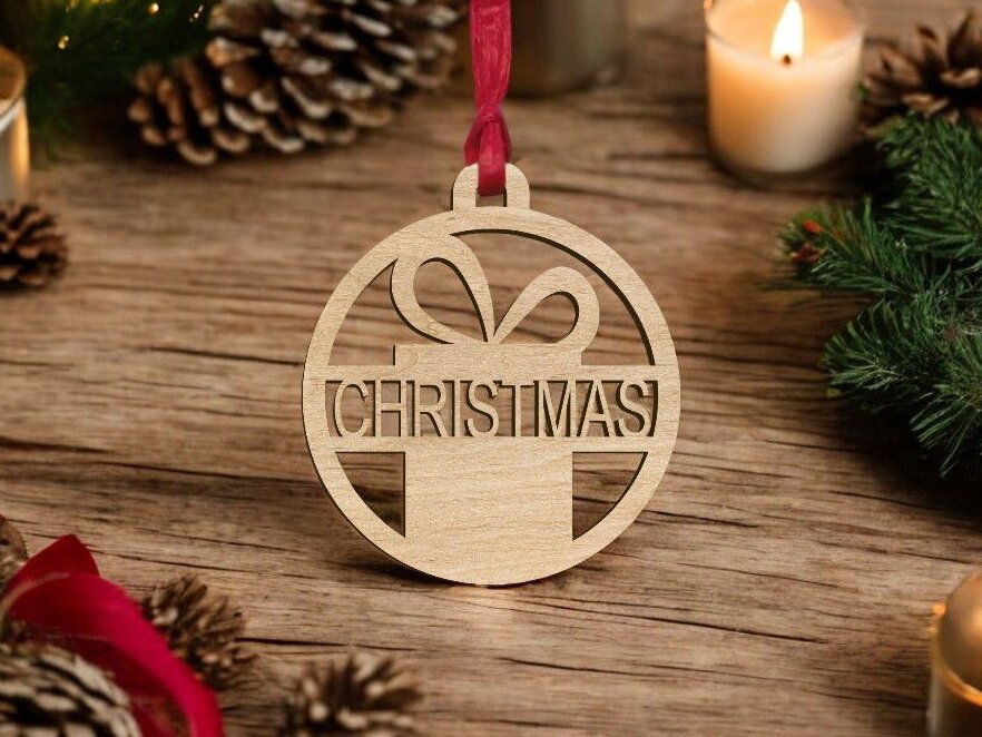 Intra απο ξύλο plywood 3mm-4mm πάχος – Εξατομικευμένο μπιχλιμπίδι σε κουτί δώρου 25x25 cm INTRAVECTRY-MY553325