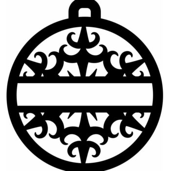 Intra απο ξύλο plywood 3mm-4mm πάχος – Εξατομικευμένο Διακοσμητικό Χριστουγεννιάτικο Μπιχλιμπίδι 20x20 cm INTRAVECTRY-MY549043 - Image 3