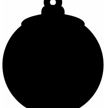 Intra απο ξύλο plywood 3mm-4mm πάχος – Κενό μπιχλιμπίδι Craft Χριστουγεννιάτικη διακόσμηση 30x30 cm INTRAVECTRY-MY550052 - Image 3