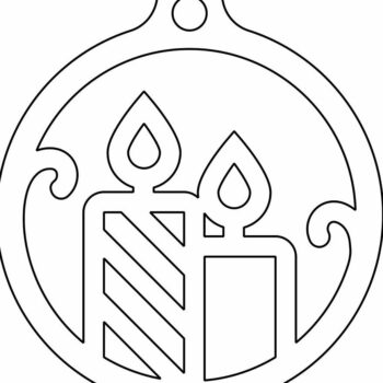 Intra απο ξύλο plywood 3mm-4mm πάχος – Μπιχλιμπίδι κεριών 25x30 cm INTRAVECTRY-MY545517 - Image 4