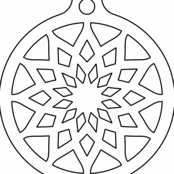 Intra απο ξύλο plywood 3mm-4mm πάχος – Χριστουγεννιάτικη διακόσμηση με μπάλα χιονιού 12x15 cm INTRAVECTRY-MY552813 - Image 4