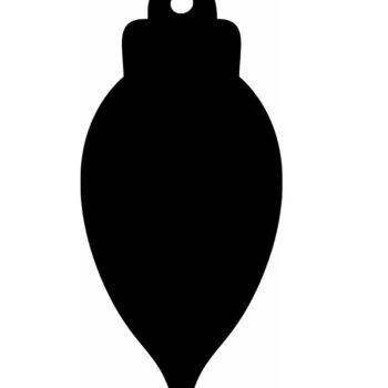 Intra απο ξύλο plywood 3mm-4mm πάχος – Χριστουγεννιάτικη διακόσμηση με βολβό 25x25 cm INTRAVECTRY-MY548299 - Image 3