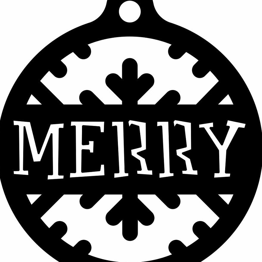 Intra απο ξύλο plywood 3mm-4mm πάχος – Καλά Χριστουγεννιάτικο στολίδι με μπάλα 12x15 cm INTRAVECTRY-MY552828 - Image 4