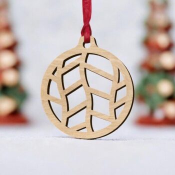 Intra απο ξύλο plywood 3mm-4mm πάχος – Χριστουγεννιάτικη Line Art Bubble 25x30 cm INTRAVECTRY-MY546829 - Image 1