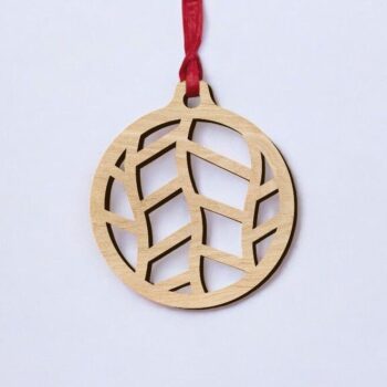 Intra απο ξύλο plywood 3mm-4mm πάχος – Χριστουγεννιάτικη Line Art Bubble 25x30 cm INTRAVECTRY-MY546829 - Image 2