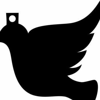 Intra απο ξύλο plywood 3mm-4mm πάχος – Περιστέρι Χριστουγεννιάτικο στολίδι Craft Blank 20x25 cm INTRAVECTRY-MY549567 - Image 3