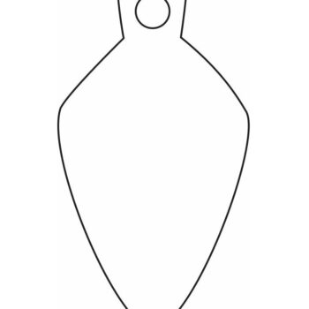 Intra απο ξύλο plywood 3mm-4mm πάχος – Κενό στολίδι λαμπτήρα 30x30 cm INTRAVECTRY-MY550951 - Image 4