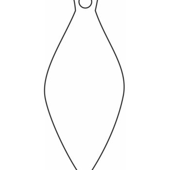 Intra απο ξύλο plywood 3mm-4mm πάχος – Κενό χριστουγεννιάτικο στολίδι λαμπτήρα 10x10 cm INTRAVECTRY-MY545577 - Image 4