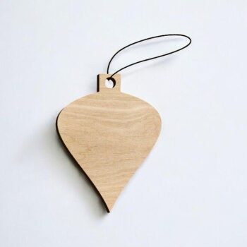 Intra απο ξύλο plywood 3mm-4mm πάχος – Ξύλινο χριστουγεννιάτικο στολισμό χειροτεχνίας κενή 35x40 cm INTRAVECTRY-MY559854 - Image 2