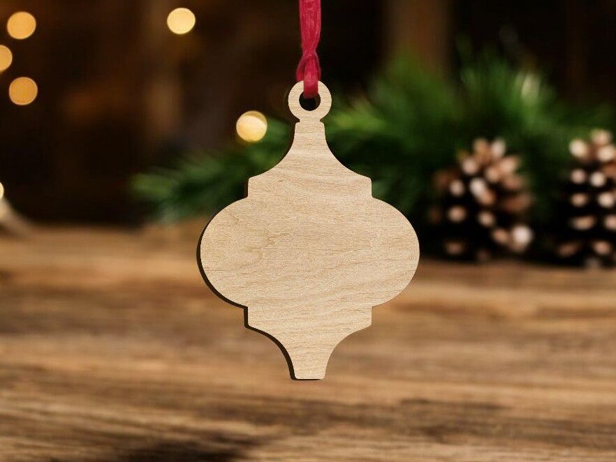 Intra απο ξύλο plywood 3mm-4mm πάχος – Κενό αραβικό στολίδι με μοτίβο πλακιδίων 40x45 cm INTRAVECTRY-MY559870