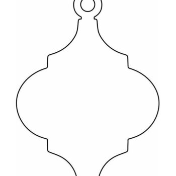 Intra απο ξύλο plywood 3mm-4mm πάχος – Κενό αραβικό στολίδι με μοτίβο πλακιδίων 20x25 cm INTRAVECTRY-MY551833 - Image 4