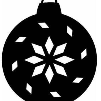 Intra απο ξύλο plywood 3mm-4mm πάχος – Χριστουγεννιάτικο Δέντρο Μπαλίτσα 30x35 cm INTRAVECTRY-MY549161 - Image 3