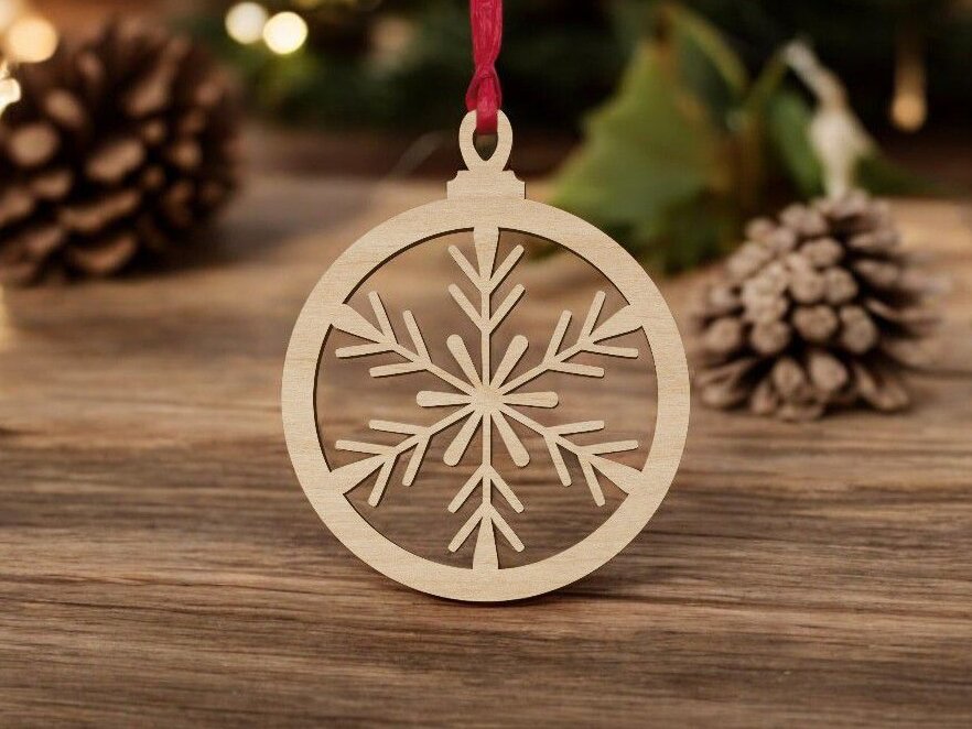 Intra απο ξύλο plywood 3mm-4mm πάχος – Χριστουγεννιάτικο δέντρο Ξύλινο μπιχλιμπίδι 50x60 cm INTRAVECTRY-MY545604