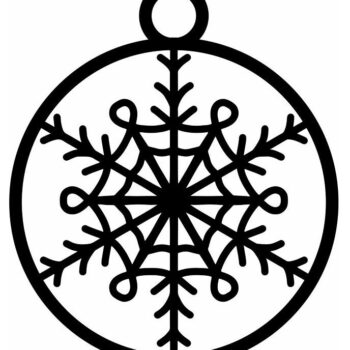 Intra απο ξύλο plywood 3mm-4mm πάχος – Χριστουγεννιάτικο δέντρο Ξύλινο στολίδι 25x25 cm INTRAVECTRY-MY546910 - Image 3