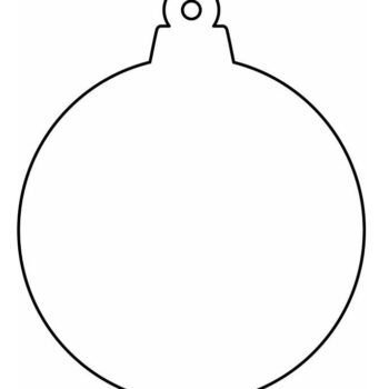 Intra απο ξύλο plywood 3mm-4mm πάχος – Ημιτελές στρογγυλό χριστουγεννιάτικο στολίδι 12x15 cm INTRAVECTRY-MY551921 - Image 2