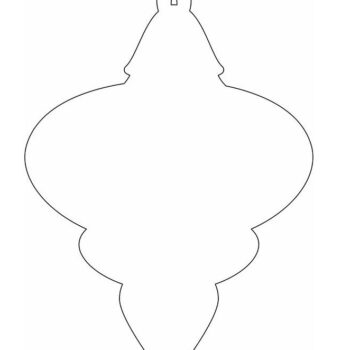 Intra απο ξύλο plywood 3mm-4mm πάχος – Κενό χριστουγεννιάτικο μπιχλιμπίδι για χειροτεχνία 25x25 cm INTRAVECTRY-MY549603 - Image 2