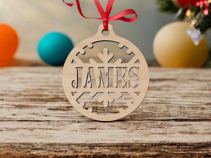 Intra απο ξύλο plywood 3mm-4mm πάχος – Εξατομικευμένο Χριστουγεννιάτικο Στολίδι 50x60 cm INTRAVECTRY-MY551984