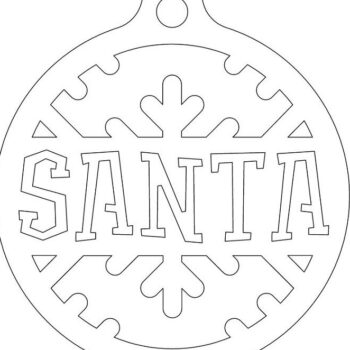 Intra απο ξύλο plywood 3mm-4mm πάχος – Χριστουγεννιάτικο Κρεμαστό μπιχλιμπίδι του Αϊ-Βασίλη 12x15 cm INTRAVECTRY-MY547136 - Image 3