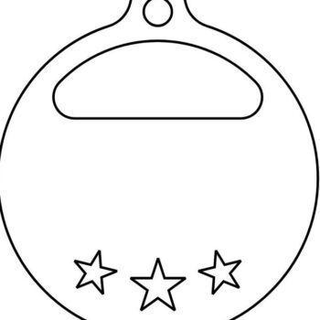 Intra απο ξύλο plywood 3mm-4mm πάχος – Χριστουγεννιάτικο μπιχλιμπίδι με αστέρι 20x20 cm INTRAVECTRY-MY549265 - Image 3