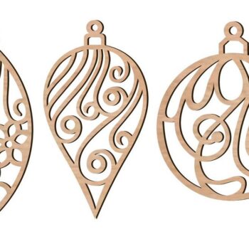 Intra απο ξύλο plywood 3mm-4mm πάχος – Ξύλινα χριστουγεννιάτικα στολίδια 25x30 cm INTRAVECTRY-MY560114 - Image 3