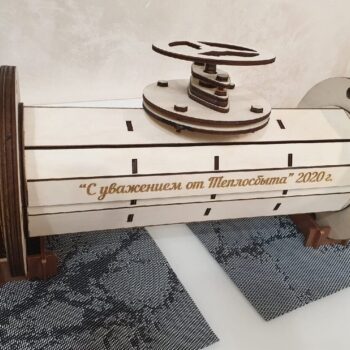 Intra απο ξύλο plywood 3mm-4mm πάχος – ξύλο συσκευασίας δώρου Valve Wine Bottle Bottle 30x35 cm INTRAVECTRY-MY545838 - Image 1