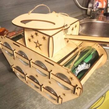 Intra απο ξύλο plywood 3mm-4mm πάχος – ξύλο δεξαμενής θήκης πέντε κουτιών μπύρας 15x20 cm INTRAVECTRY-MY554961 - Image 1