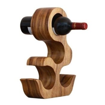 Intra απο ξύλο plywood 3mm-4mm πάχος – Μοναδικό ξύλο θήκης φιάλης κρασιού 10x10 cm INTRAVECTRY-MY545893 - Image 1