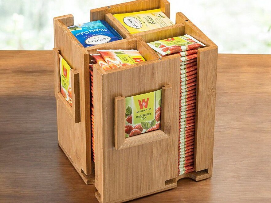 Intra απο ξύλο plywood 3mm-4mm πάχος – Κουτί αποθήκευσης σε φακελάκι τσαγιού 12x15 cm INTRAVECTRY-MY547069