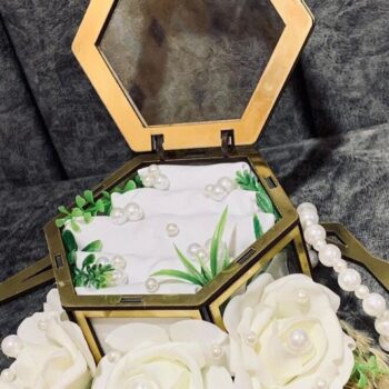 Intra απο ξύλο plywood 3mm-4mm πάχος – Πακέτο με ακρυλικό δαχτυλίδι αρραβώνων 15x20 cm INTRAVECTRY-MY545957 - Image 1