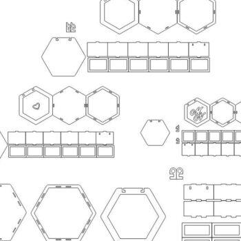 Intra απο ξύλο plywood 3mm-4mm πάχος – Πακέτο με ακρυλικό δαχτυλίδι αρραβώνων 15x20 cm INTRAVECTRY-MY545957 - Image 2