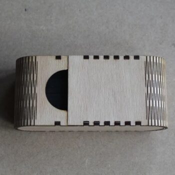 Intra απο ξύλο plywood 3mm-4mm πάχος – Φορητή θήκη γυαλιών 30x35 cm INTRAVECTRY-MY554113 - Image 1