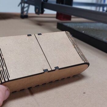 Intra απο ξύλο plywood 3mm-4mm πάχος – Θήκη γυαλιών Ξύλινη μεντεσέ 30x35 cm INTRAVECTRY-MY560153 - Image 3