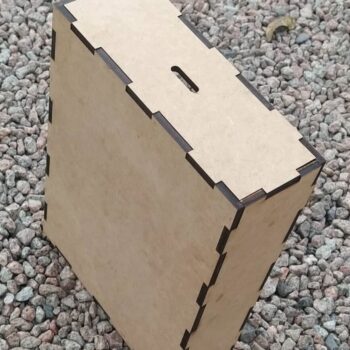 Intra απο ξύλο plywood 3mm-4mm πάχος – Tin Beer Cap and Wine Cork Box File 45x50 cm INTRAVECTRY-MY546050 - Image 3