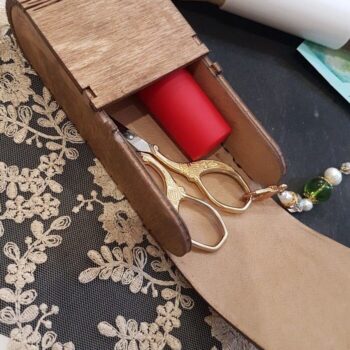 Intra απο ξύλο plywood 3mm-4mm πάχος – Κουτί εργαλείων Origami με ξύλο Living Hinge 45x50 cm INTRAVECTRY-MY546055 - Image 1