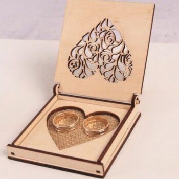 Intra απο ξύλο plywood 3mm-4mm πάχος – ξύλο κιβωτίου με ξύλινο δαχτυλίδι αρραβώνων 50x60 cm INTRAVECTRY-MY546057 - Image 1