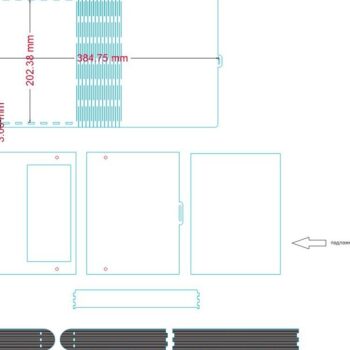 Intra απο ξύλο plywood 3mm-4mm πάχος – ξύλο Ξύλινου Βιβλίου Χρηματοκιβώτιο 20x20 cm INTRAVECTRY-MY546086 - Image 5