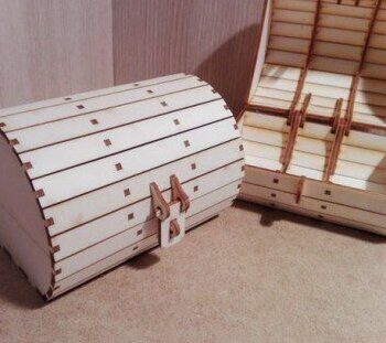 Intra απο ξύλο plywood 3mm-4mm πάχος – Ξύλινη Λίμα Θησαυρού σε βαρέλι 45x50 cm INTRAVECTRY-MY546090 - Image 1